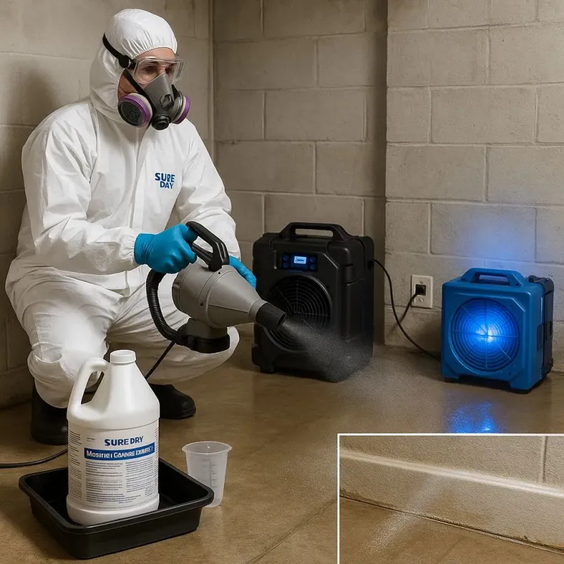 Sanitization and Odor Removal process in Fleetwood, PA