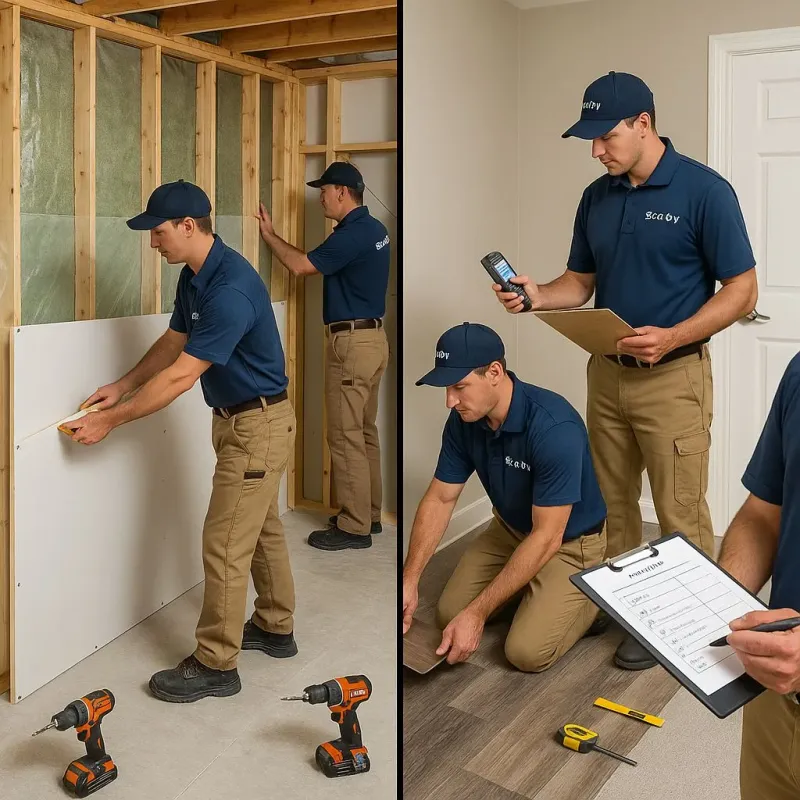 Repairs and Reconstruction process in Fleetwood, PA